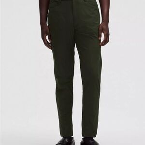 Lululemon ABC Classic-Fit 5 Pocket Pant 30L Warpstreme - Gator Green